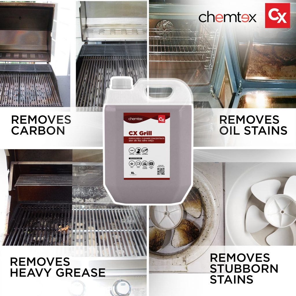 CX Grill Oven & Grill Grease Remover Concentrate 5L jar