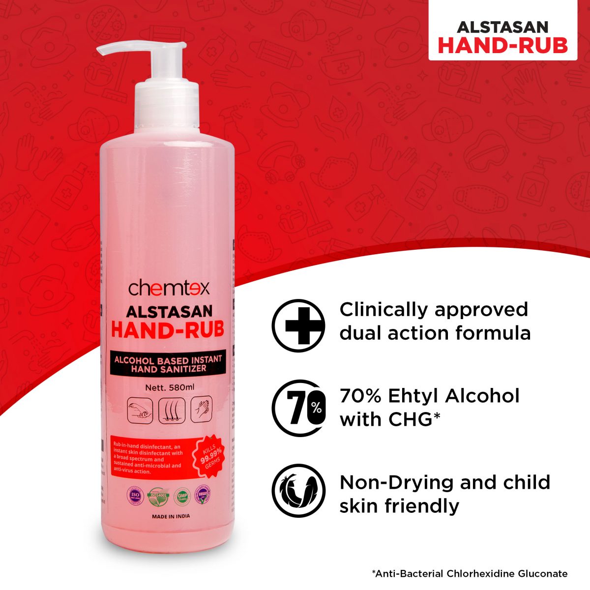 alcohol based hand sanitizer