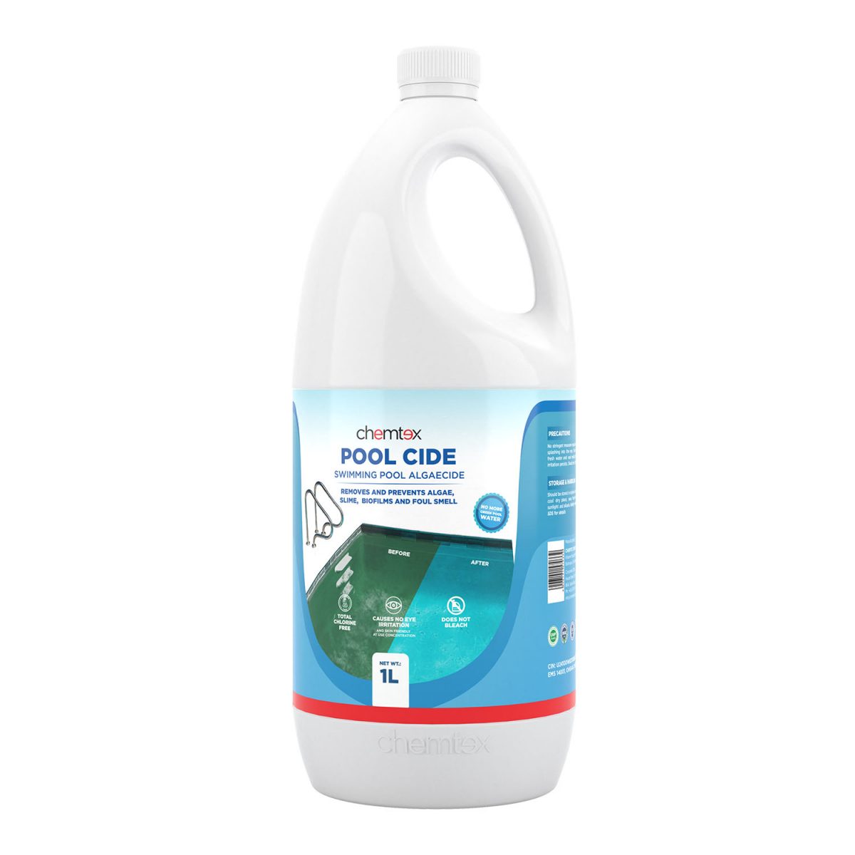 Chemtex Pool Cide | Swimming Pool Algaecide | Chemtex Speciality Limited | Chemtex.shop
