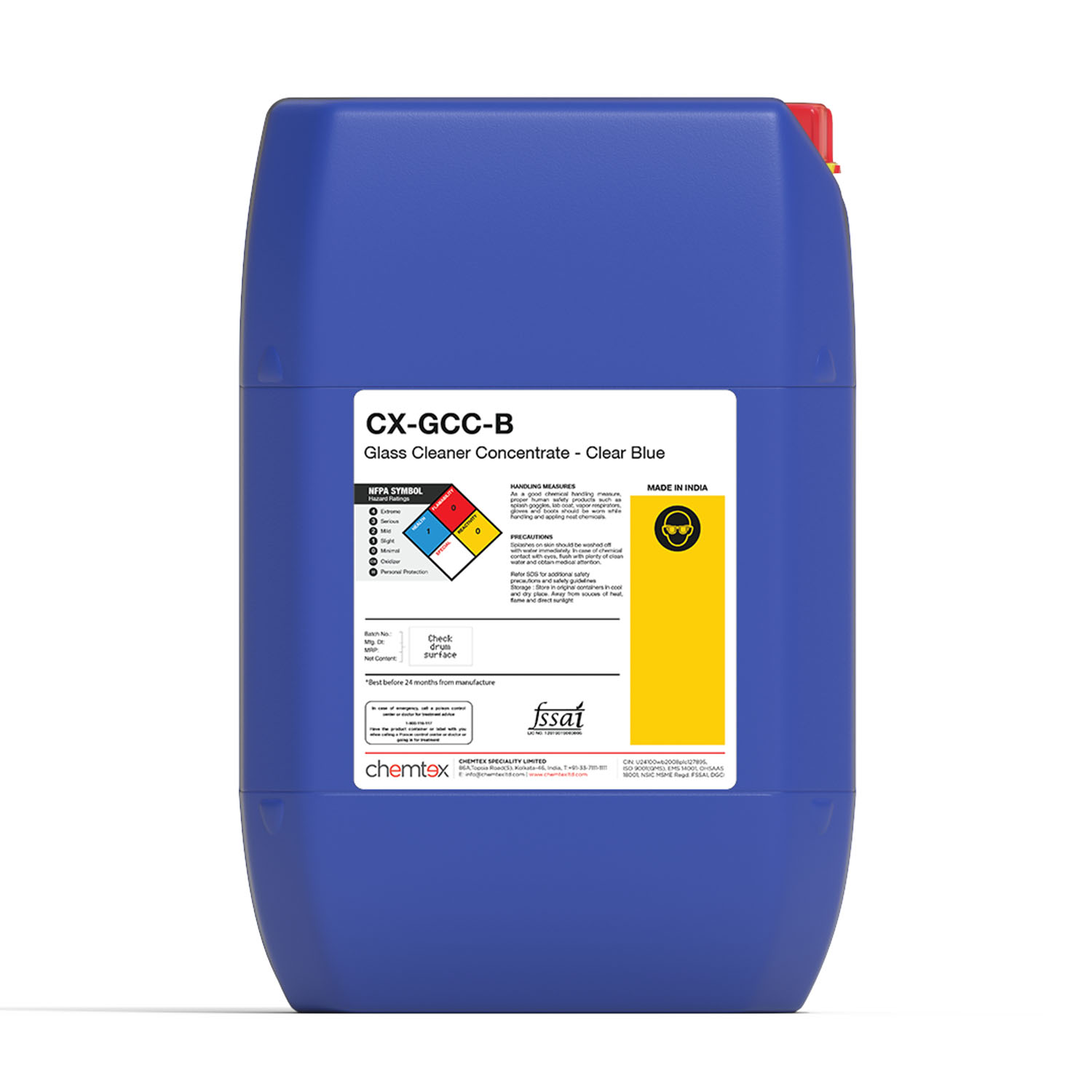 Buy 20kgs liquid glass cleaner concentrate